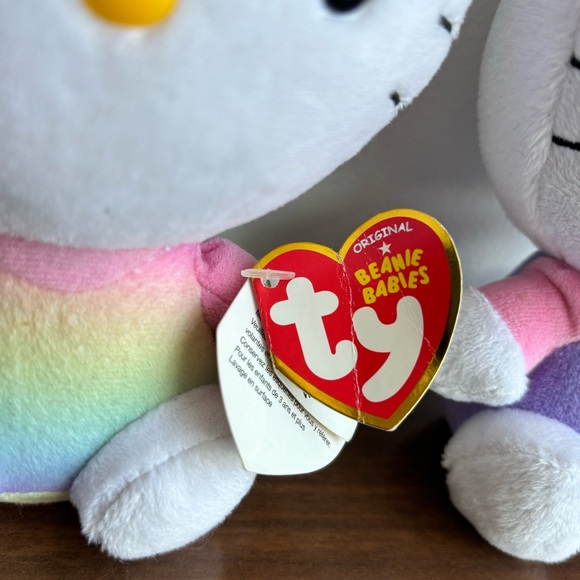 Sanrio Hello Kitty Easter Bunny Ear Ty Plush Toys - Picture 3 of 5